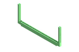 337-039-524-658 - EDAC Card Edge Connector